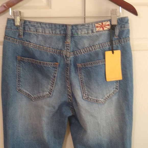 Machine Hi rise skinny distressed jeans size 28 - Picture 5 of 10